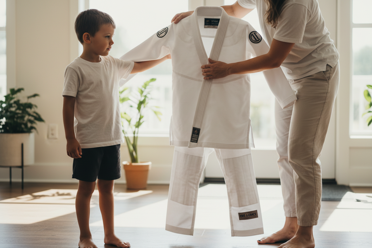 How to Size Your Child for a BJJ Gi — And Why It Matters More Than You Think