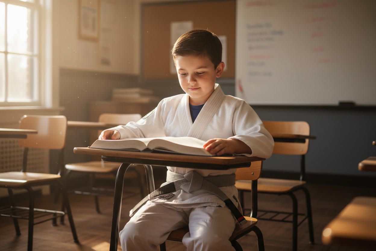 The Science Behind Why BJJ Makes Kids Smarter