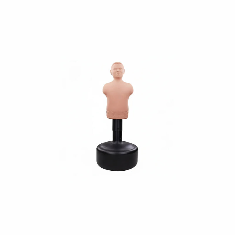 Century Bobby Bully child-sized freestanding training mannequin with a round black base.
