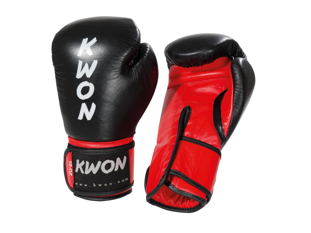 KWON K.O. Champ Boxing Gloves Black/Red