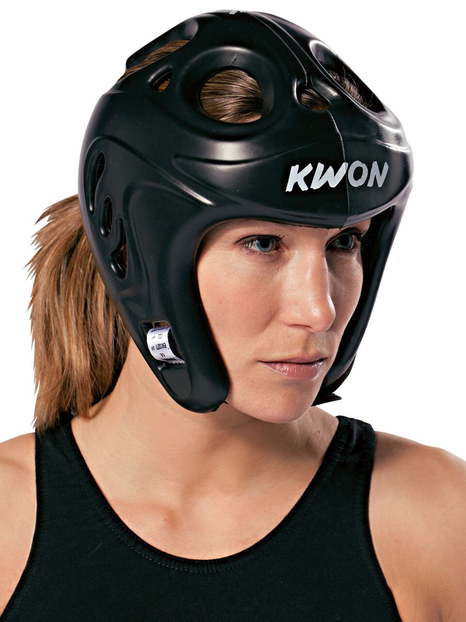 KWON SHOCKLITE Head Guard Black