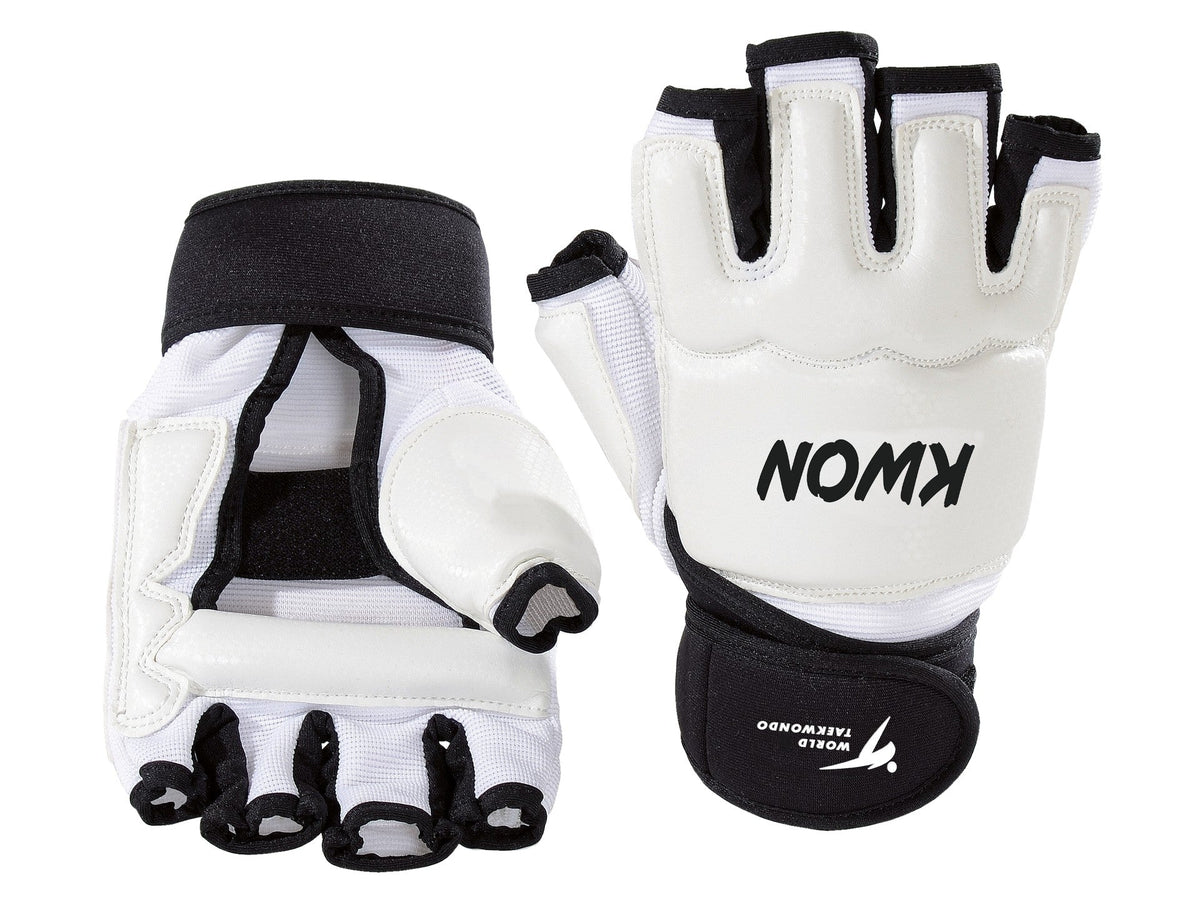 KWON EVOLUTION Taekwondo Hand Protector - honeycomb upper detail