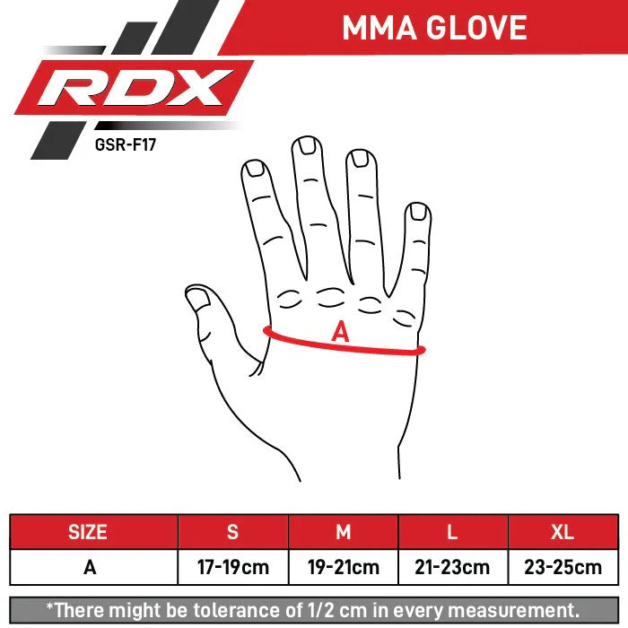 RDX IMMAF Approved MMA Training Gear Bundle – Fiery Red (5-Piece Fight Kit)