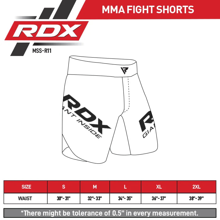RDX IMMAF Approved MMA Training Gear Bundle – Fiery Red (5-Piece Fight Kit)
