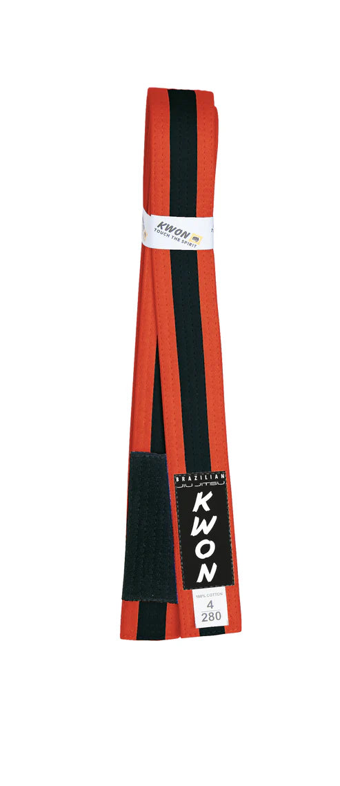 KWON Brazilian Jiu Jitsu Belts – Striped Color