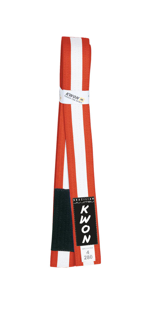 KWON Brazilian Jiu Jitsu Belts – Striped Color