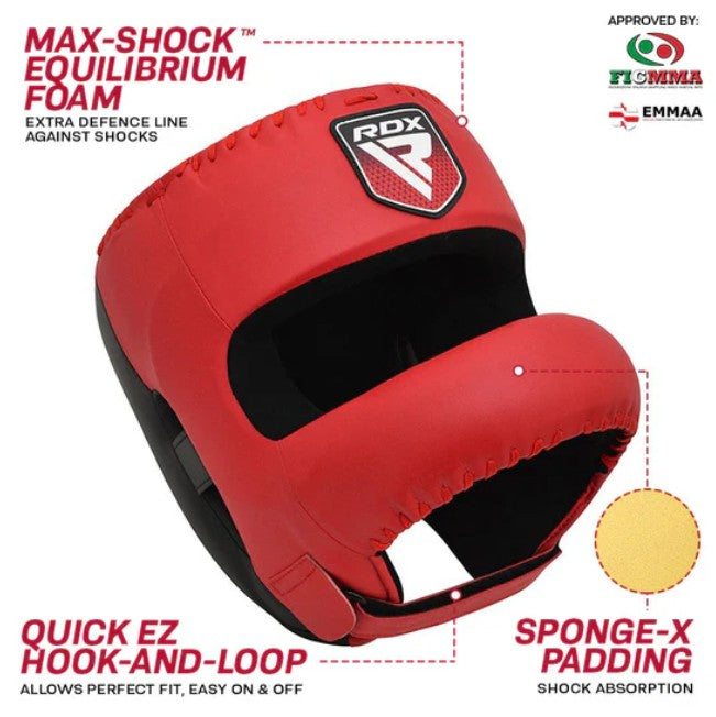 RDX APEX Boxing Head Gear With Nose Protection Bar
