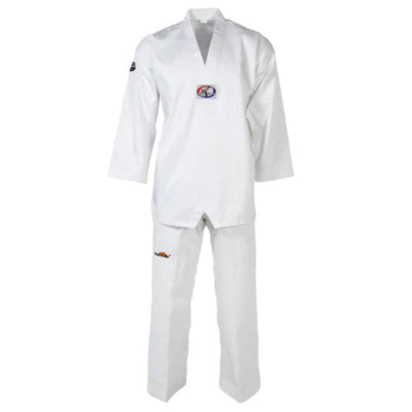 Elite V-Neck Uniform - White