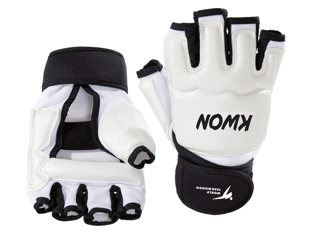 KWON EVOLUTION Taekwondo Hand Protector 4009300 - WT approved, white