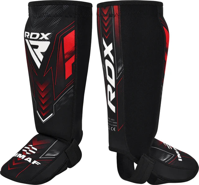 RDX IMMAF Approved MMA Training Gear Bundle – Fiery Red (5-Piece Fight Kit)