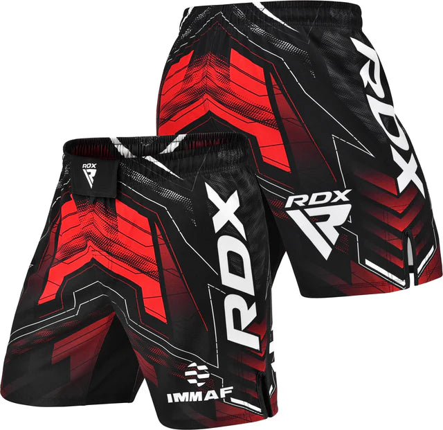 RDX IMMAF Approved MMA Training Gear Bundle – Fiery Red (5-Piece Fight Kit)