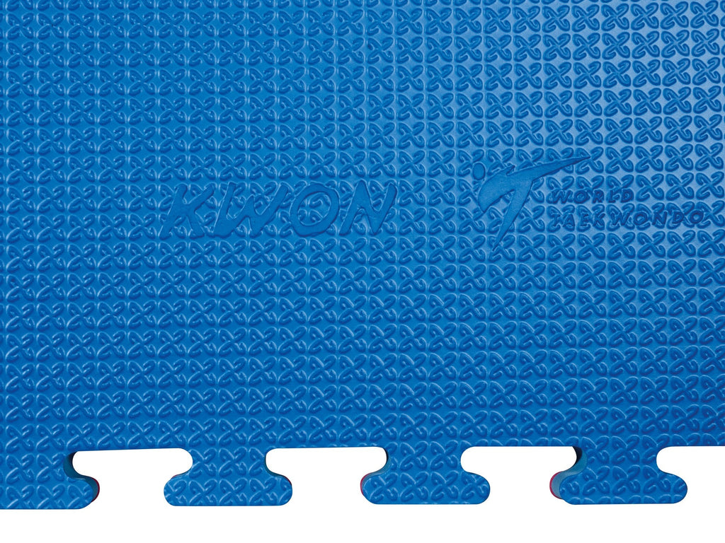 KWON WT mat - blue surface texture