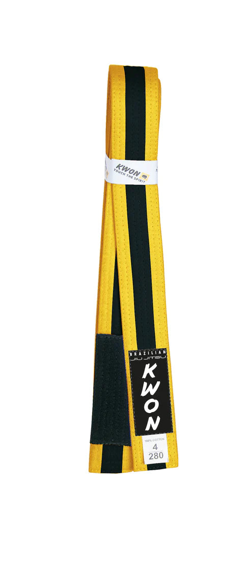 KWON Brazilian Jiu Jitsu Belts – Striped Color